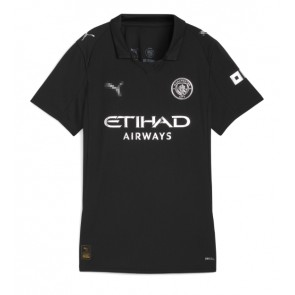 Billiga Manchester City Ruben Dias #3 Bortatröja Dam 2025-26 Kortärmad